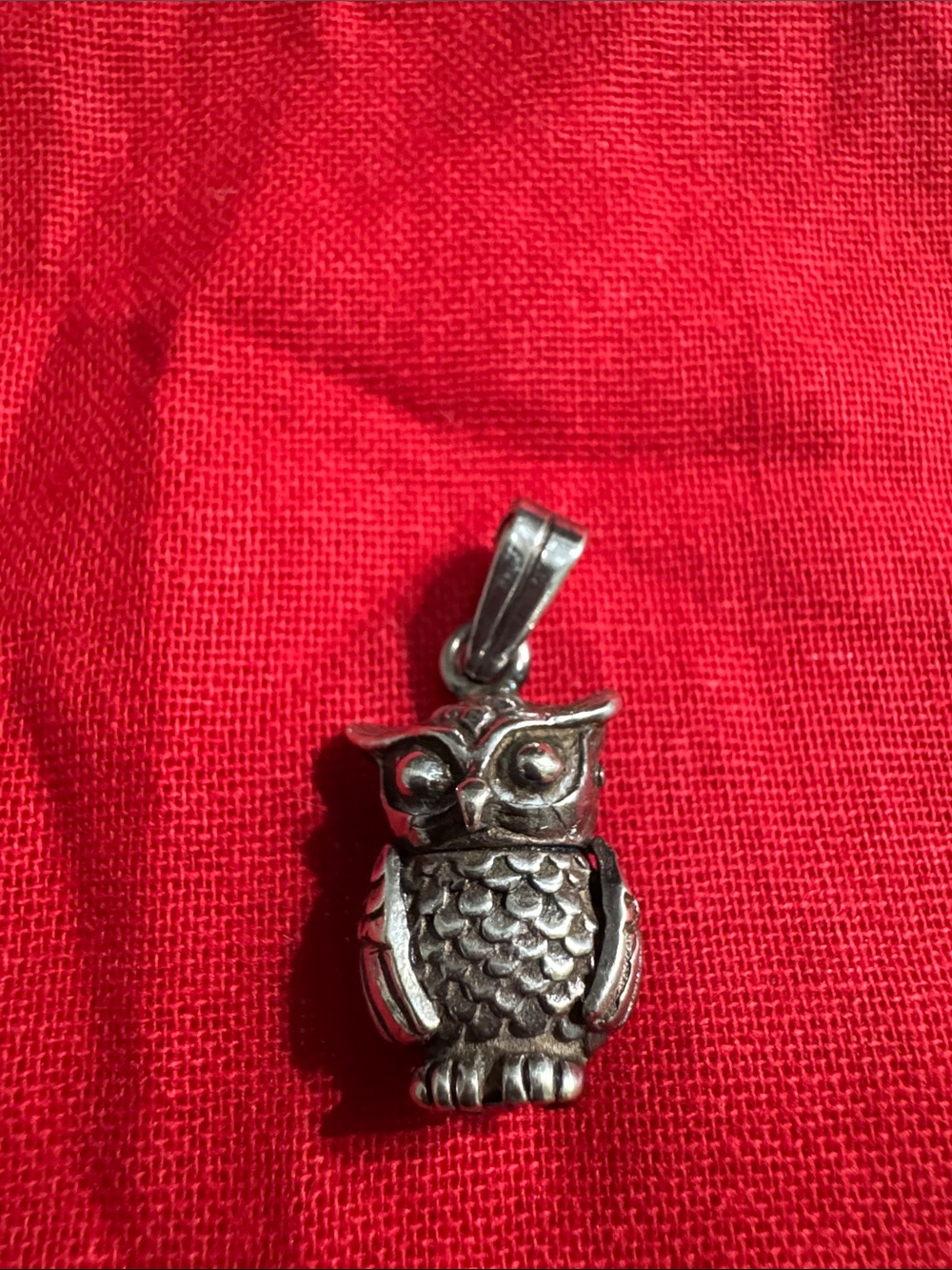 Silver925 Owl Pendant Necklace - Women's Jewelry